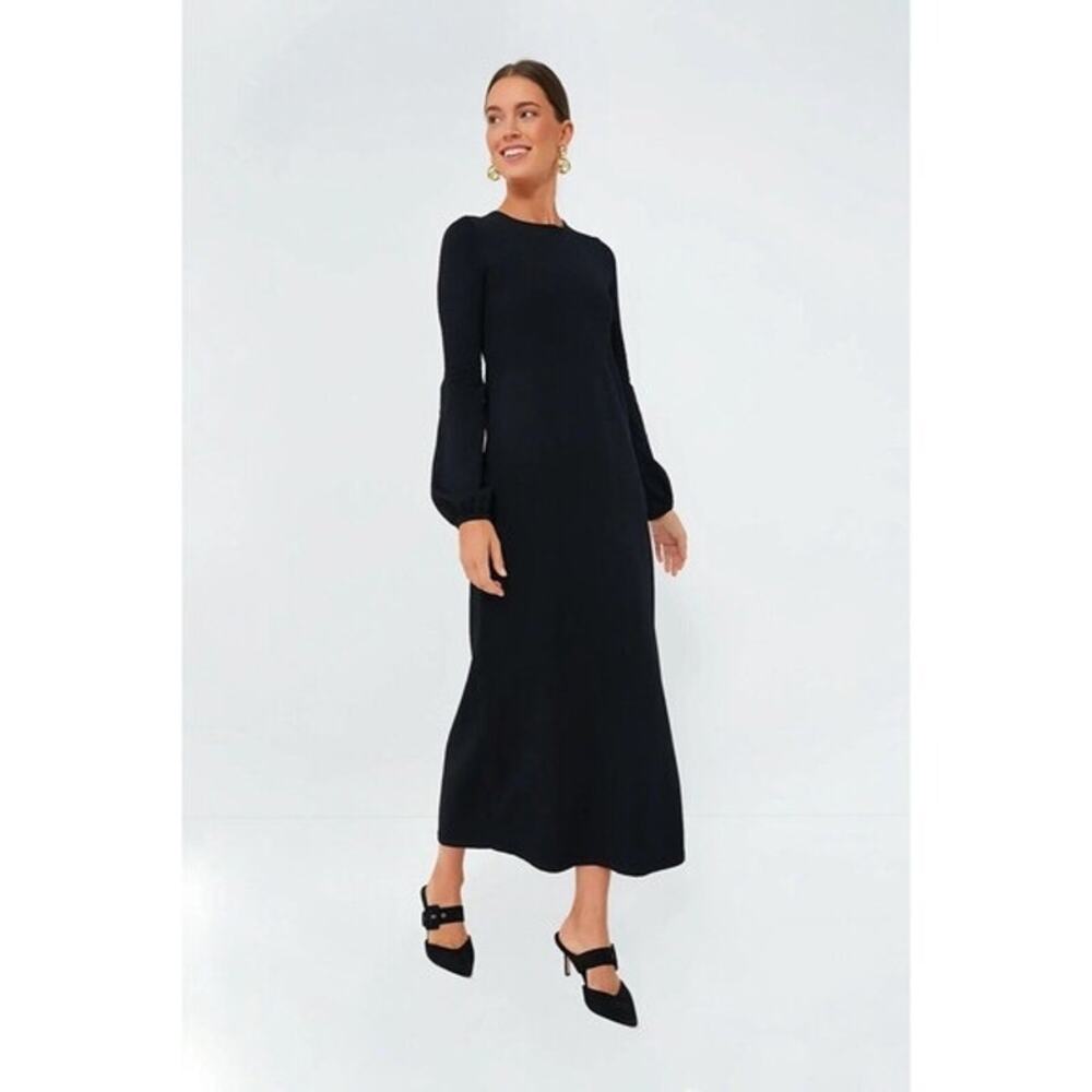 Pomander Place Double Knit Lennox Sweater Dress In Black Size XXL